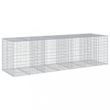 Cumpara ieftin Cos gabion cu capac, 350x100x100 cm, fier galvanizat