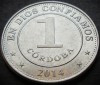 Moneda exotica 1 CORDOBA - NICARAGUA, anul 2014 * cod 459, America Centrala si de Sud
