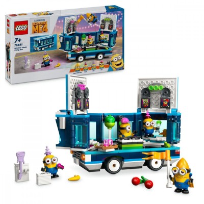 LEGO DESPICABLE ME4 AUTOBUZUL DE PETRECERE AL MINIONILOR 75581 foto