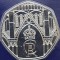 50 pence 2023 Marea Britanie, Coronation of King Charles III, Crown version, Bunc, Coincard, km#2351