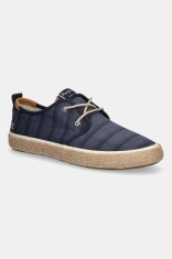 Pepe Jeans espadrile PORT LINES culoarea bleumarin, PMS10331