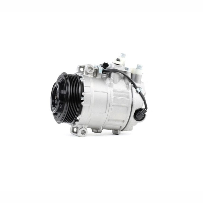 Compresor aer conditionat Mercedes Clasa C (W203), 2000-2007, motorizare 3.0 CDI, C320 CDI; diesel, rola curea 100 mm, 7 caneluri, de tip Denso: 7SEU