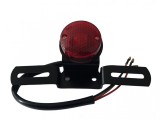 Stop Spate Moto cu Suport Metalic, Lentila 55mm, 3 Fire
