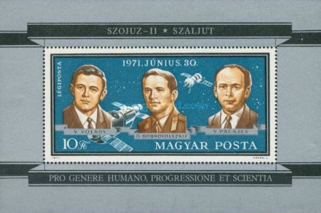Ungaria 1971 - Soyuz 2, colita neuzata