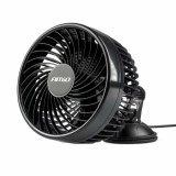 Ventilator auto cu 2 viteze fixare cu ventuza diametru 6&#039;&#039; Amio 24V Garage AutoRide