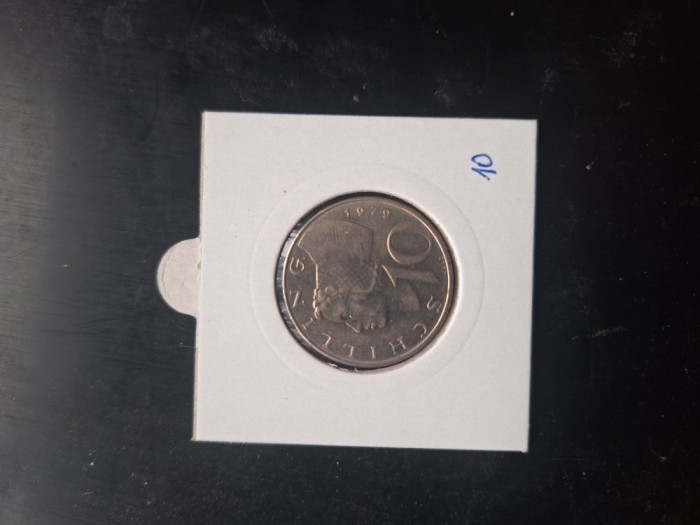 Austria 10 schilling 1979