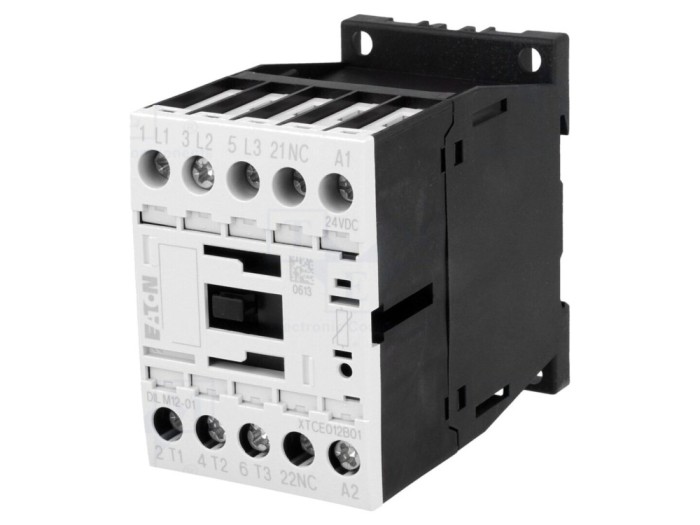 Contactor 3P 24VDC 12A 690V