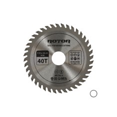 Disc taiat lemn ROTOR 115*22,23 40T Innovative ReliableTools foto