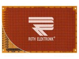 Placă universală singură faţă ROTH ELEKTRONIK GMBH, W: 100mm, L: 160mm