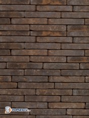 Coltar klinker Terca Metropolis Urbis Bruin, 24x4x2.3 cm foto