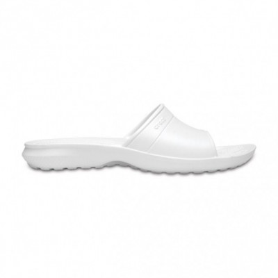 Papuci Crocs Classic Slide Alb - White foto