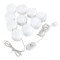 Set 10 becuri LED pentru oglinda