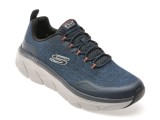 Pantofi sport SKECHERS bleumarin, D LUX WALKER 2.0, din materila textil