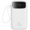 POWER BANK Baseus Qpow2, 20000mAh, 22.5W, 1 x USB; 1 x USB Type-C, 1 x Lightning, total 3A, include cablu USB Type-C 0.3m, alb, &quot;P10055002223-00&quot; (tim