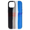 Husa Silicon Woven Texture Apple iPhone 13 - Storm | Protectie Premium