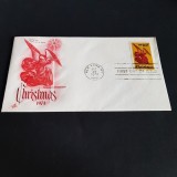 Plic filatelic Prima Zi de Emisiune SUA 1974 - Crăciun, America de Nord