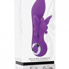 Vibrator Special Wild Butterfly, Mov, 17.5 cm