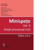 Minispete. Volumul II. Drept procesual civil. Editia a III-a - Evelina Oprina