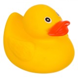 Jucărie Baie, Rățușcă, Galben, Plastic, Dimensiuni 9x6x6cm, 6-9 luni, Oem