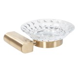 Sapuniere gold brush 322225B DUO