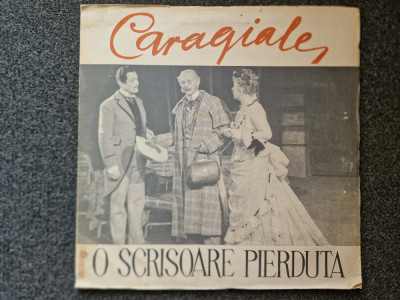 O SCRISOARE PIERDUTA - Caragiale (DISC DUBLU VINIL) foto