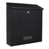 Cutie postala Bolzano cheie 400x365x115mm negru, Rottner Security