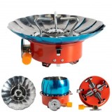 Aragaz camping Micul Fermier, putere termica 2.8 kW, aprindere piezo-electrica, compatibil rezerva gaz spray