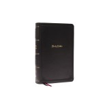 Kjv, Personal Size Large Print Single-Column Reference Bible, Leathersoft, Black, Red Letter, Comfort Print: Holy Bible, King James Version
