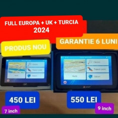 GPS Navigatie AUTO,GPS TIR GPS CAMION, GPS HARTI NAVI IGO PRIMO EUROPA 2024