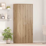vidaXL &Icirc;nălțime de stejar artizanal 80x39x178 cm Lemn prelucrat