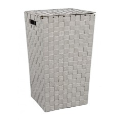 Cos rufe nailon bej 33x33x53 cm