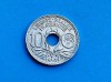 10 Centimes 1941 Franta- stare buna-, Europa, Zinc