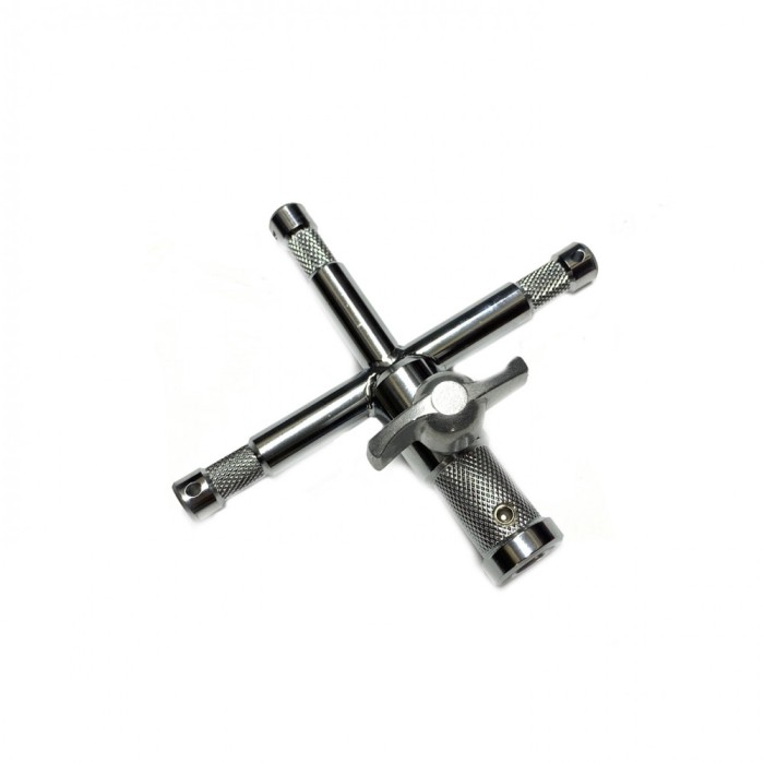 Adaptor spigot 3-way baby pentru stativ si c-stand