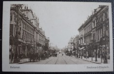 AKVDE23 - Bucuresti - Bulevardul Elisabeth - Cenzura militara Feldpost