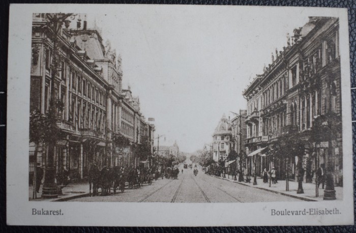 AKVDE23 - Bucuresti - Bulevardul Elisabeth - Cenzura militara Feldpost