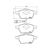 Brembo set placute frana, frana disc Prime Line