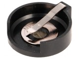 Soclu CR2430 DL2430 2 Baterii Orizontale THT 8,9mm H 24mm &Oslash;
