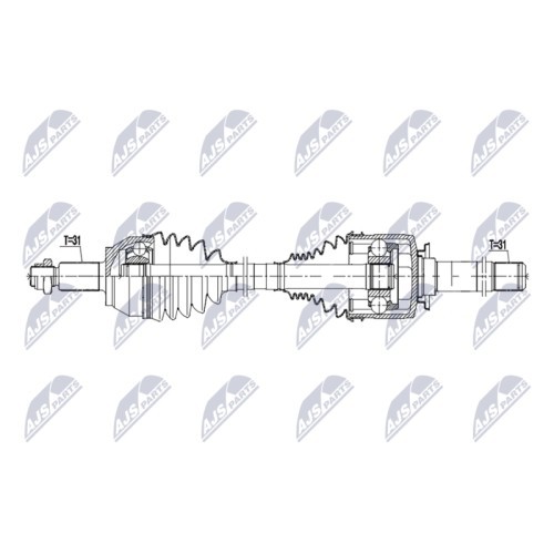 Planetara Land Rover Defender 4wd 20, Discovery 5 20, Range Rover 4 20, Range Rover Sport 2 20, Spate, Stanga, CV Automata, cu diferential blocabil,