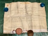Diploma veche anul 1906, emisa de Universitatea din Cluj