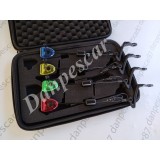 Set 4 Swingeri MKM2 tija neagra si LED color Wind Blade 238