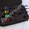 Set 4 Swingeri MKM2 tija neagra si LED color Wind Blade 238