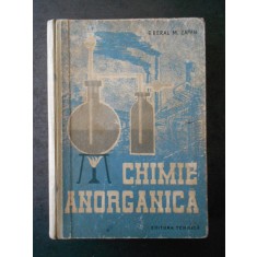 E. BERAL, M. ZAPAN - CHIMIE ANORGANICA (1962)