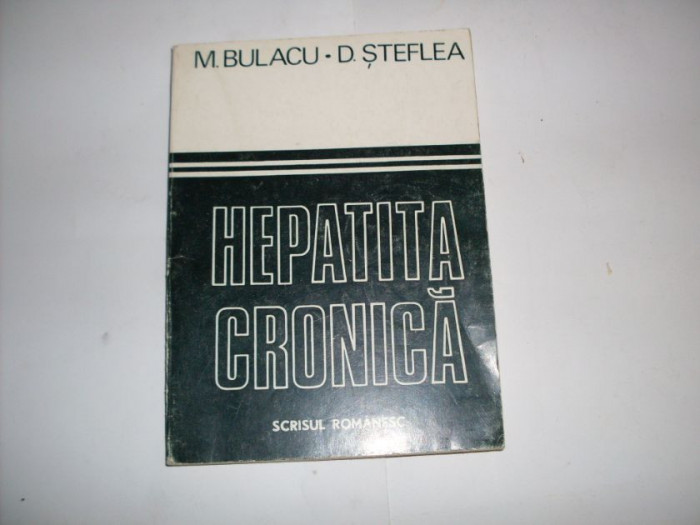 Hepatita Cronica - M. Bulacu D.steflea ,552157