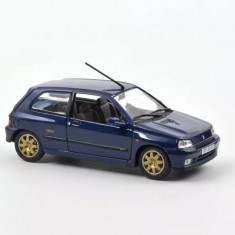 Macheta auto Renault Clio Williams albastru 1996, 1:43 Norev