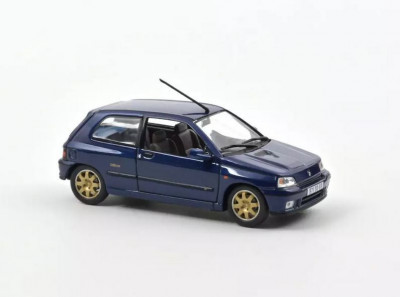 Macheta auto Renault Clio Williams albastru 1996, 1:43 Norev foto