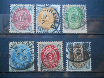 DANEMARCA 1875/77 foto