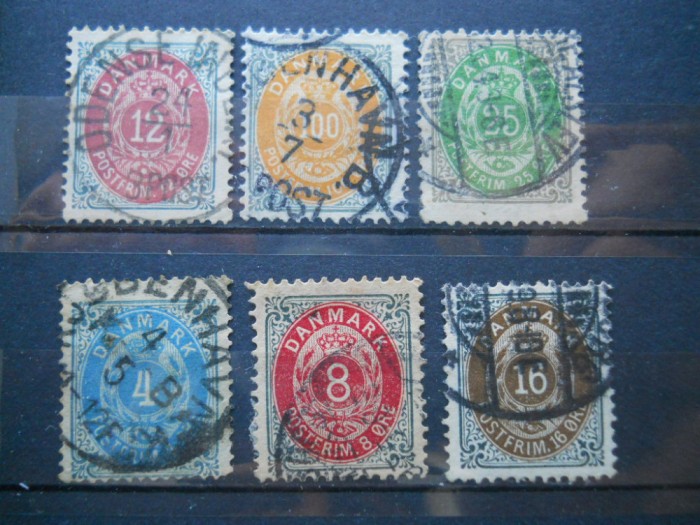 DANEMARCA 1875/77