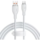 Cablu alimentare si date Baseus Pudding, Fast Charging Data Cable pt. smartphone, USB la USB Type-C 100W, 1.2m, alb