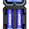 Incarcator litiu 2x18650 universal USB XTAR X2 LCD