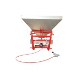 Distribuitor ingrasaminte din inox FLS400 cu cardan inclus si buncar de 400 Kg